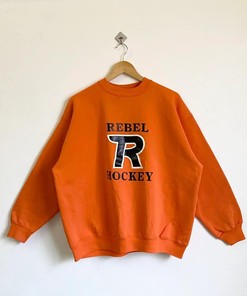 90s Unlv Rebel Hockey T-Shirt Sweatshirt Pullover Hoodie Reprinted Full Color Full Size Gift For NCAA Fans