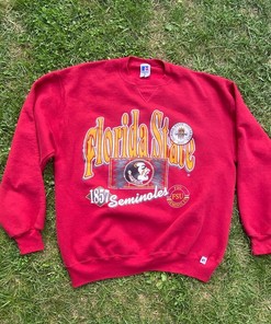 90s Vintage Florida State University Seminoles Crewneck Sweatshirt, Vintage Shirt, T shirt, Hoodie