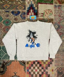‘90s Vintage Style NBA Orlando Magic Breakthrough Wizard Tshirt Hoodie Crewneck Sweatshirt Reprinted Full Color Full Size Gifts for NBA Fans