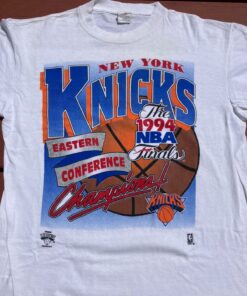 994 New York Knicks NBA Finals Tshirt Sweatshirt Hoodie Crewneck Sweatshirt Pullover Reprinted Full Color Full Size Gifts for NBA Fans