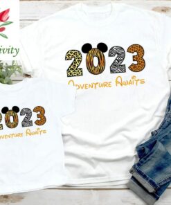 Adventure Awaits 2023 Disney Couple Shirts, Disney Family animal kingdom shirt, Disney Mickey and Minnie Shirts Hakuna Matata shirt