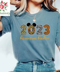 Adventure Awaits 2023 Disney Couple Shirts, Disney Family animal kingdom shirt, Disney Mickey and Minnie Shirts Hakuna Matata shirt