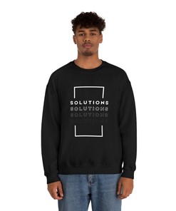 Aesthetic, Preppy, Comfort, Crew Neck Sweatshirt Unisex Valentines Gift - Quote Solutions