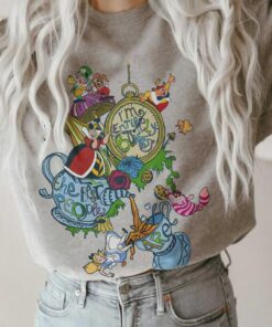 Alice In Wonderland Shirt, Mad Hatter Shirt, Tea Party Shirt For Women, We Are All Mad Here Shirt, All The Best People Are Mad Tee