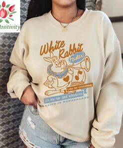Alice In Wonderland White Rabbit Shirt, Disney Shirt, Gift For Girls, Disney Shirt For Women, Disney Vacation Shirt