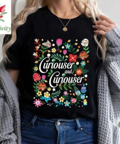 Alice in Wonderland Flower and Garden Shirt, Wildflower T-shirt, The Flower Shirt, Curiouser and Curiouser Clothes, Magic Kingdom Tee