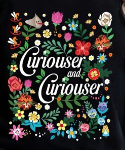 Alice in Wonderland Flower and Garden Shirt, Wildflower T-shirt, The Flower Shirt, Curiouser and Curiouser Clothes, Magic Kingdom Tee