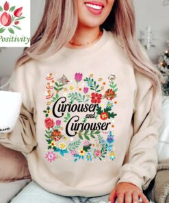 Alice in Wonderland Flower and Garden Shirt, Wildflower T-shirt, The Flower Shirt, Curiouser and Curiouser Clothes, Magic Kingdom Tee