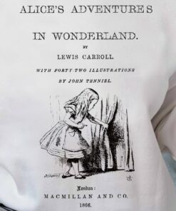 Alice in Wonderland Sweatshirt, Alice in Wonderland by Lewis Carroll Book Pullover, Alice in Wonderland Gift, Book Lover Gift Literary Gift
