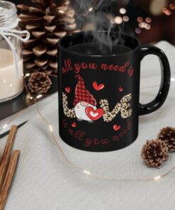 All You Need Is Love, Funny Valentine Mug, Gnome Valentine Mug, Love Gnomie, Funny Valentines Day