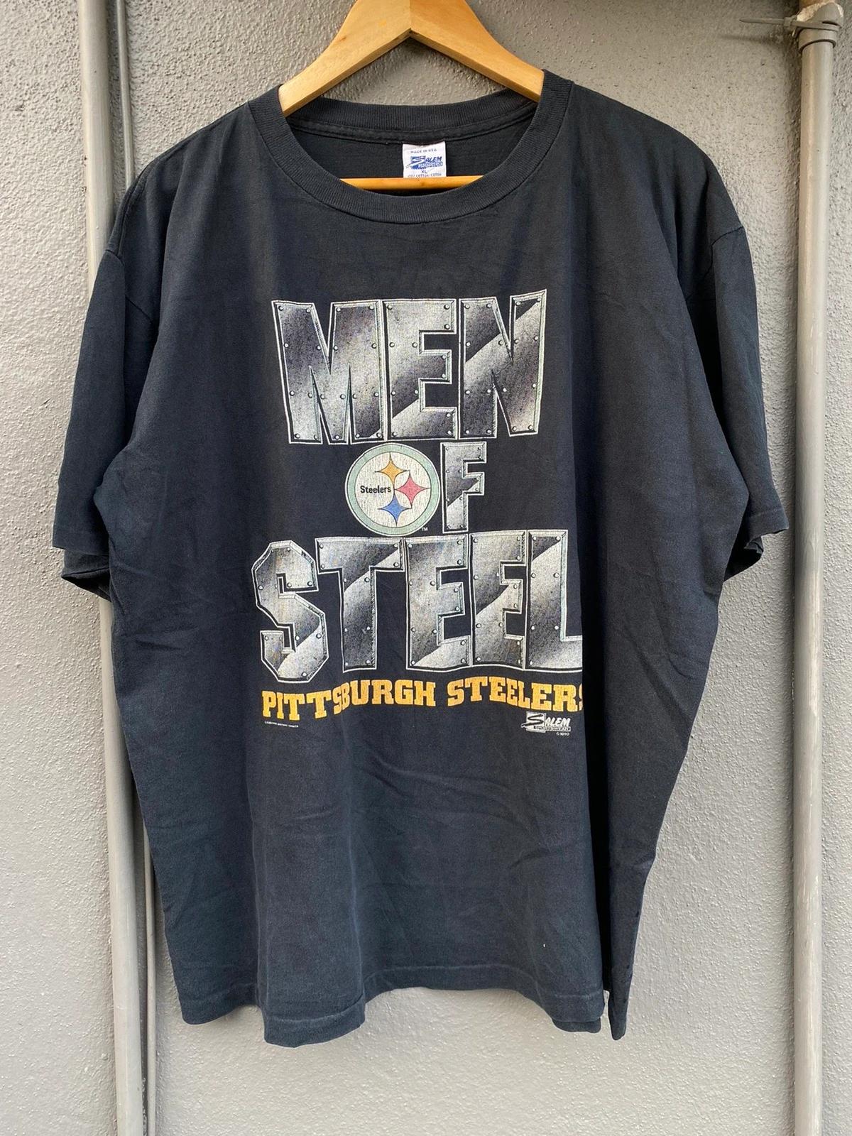 American Tee NFL Steelers Tshirt Pullover Hoodie Crewneck Sweatshirt Reprinted Full Color Full Size Gifts For NFL Fans