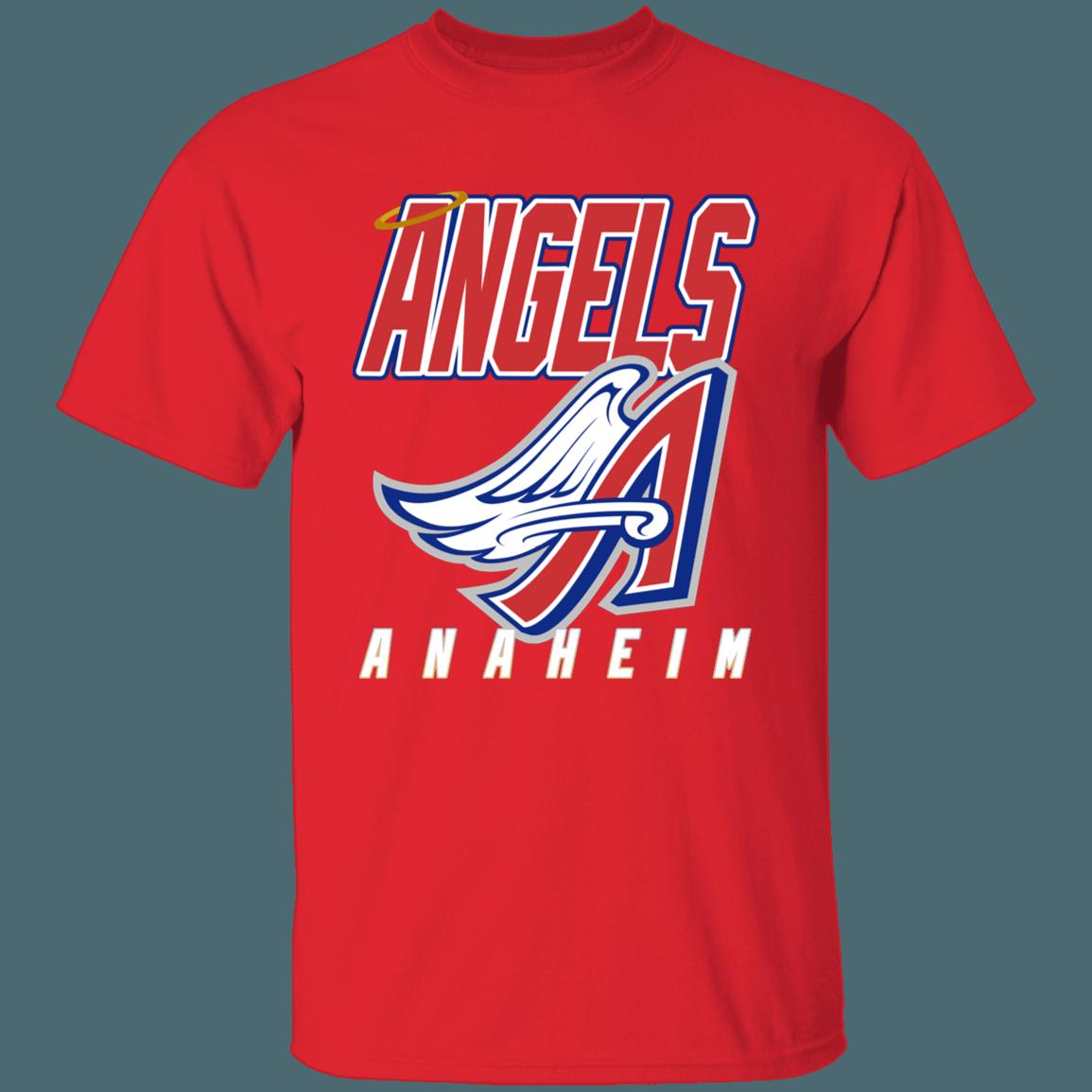 Anaheim Angels ANGEL WING Retro MLB T-Shirt Sweatshirt Hoodie
