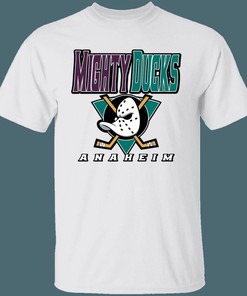 Anaheim Mighty Ducks Retro 90's NHL T-Shirt Sweatshirt Hoodie Gifts for Fans