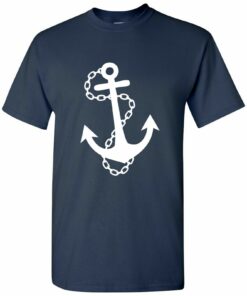 Anchor Basic Shirt Sweatshirt Pullover Hoodie Reprinted Full Color Full Size