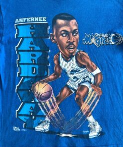 Anfernee “Penny” Hardaway Caricature Pro Player Tshirt Hoodie Crewneck Sweatshirt Reprinted Full Color Full Size Gifts for NBA Fans