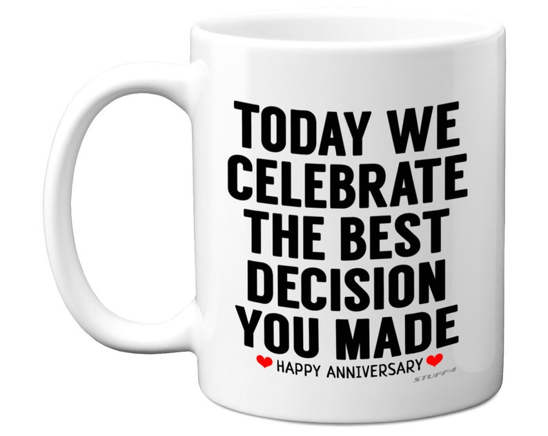 Anniversary Gifts For Him Her, Funny Coffee Mug For Men Women, Presents For Girlfriend Or Boyfriend On Valentines