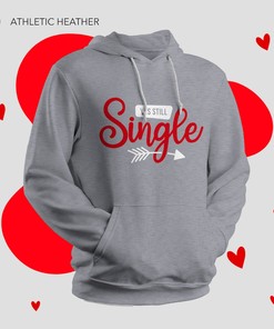 Anti Valentines Day Streetwear Style Oversized Hoodie Outwear, Stupid Cupid Happy Still Singles Awareness No Valentines Day Sucks
