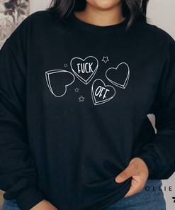 Anti Valentines Day Sweatshirt, Valentines Day Sweatshirt, Love Sweatshirt, Valentines Day Graphic Sweatshirt, Ollie And Penny