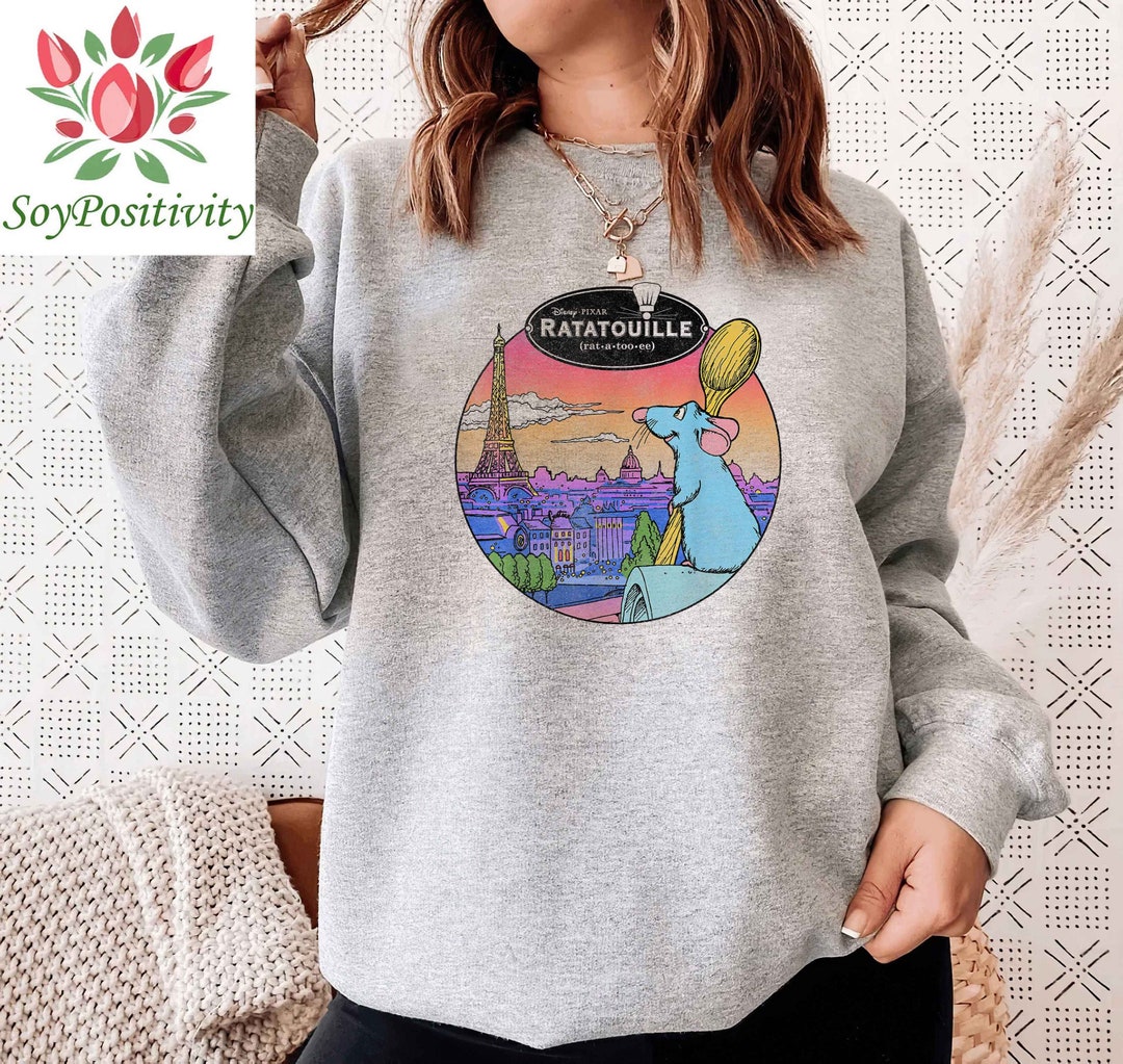 Anyone Can Cook T Shirt, Vintage Disney Shirt, Ratatouille Shirt, Disney Character Tee, Mouse Chef Shirt, Matching Disney Shirt