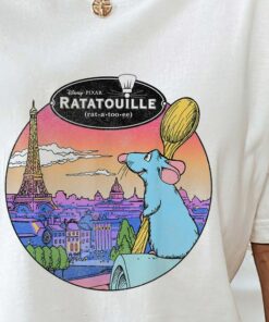 Anyone Can Cook T Shirt, Vintage Disney Shirt, Ratatouille Shirt, Disney Character Tee, Mouse Chef Shirt, Matching Disney Shirt