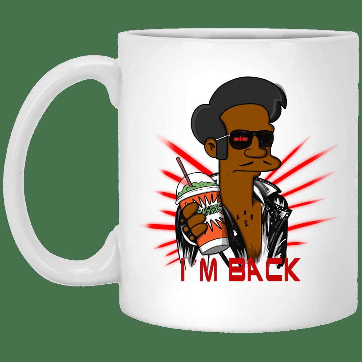 Apu Back Mug Gifts for Friends, Gifts for Valentine Day, Coulpe Gifts