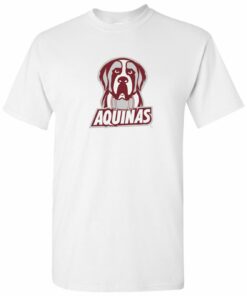 Aquinas Saints Primary Logo - NCAA University Shirt Sweatshirt Pullover Hoodie Reprinted Full Color Full Size