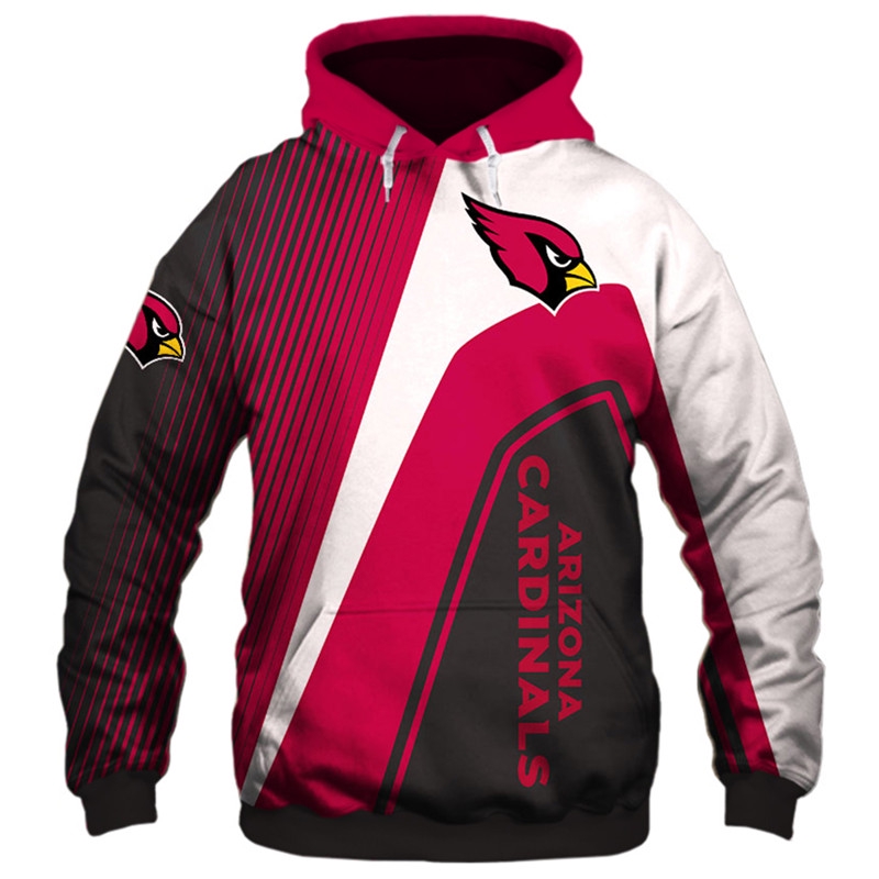 Arizona Cardinals Hoodie, Customizable 3D All Over Print Hoodie And Zip Up Hoodie