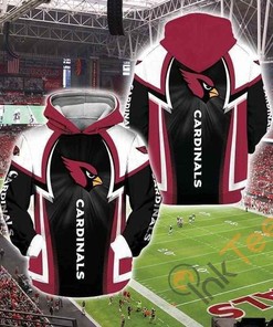Arizona Cardinals Nfl Team 3D All Over Print Zip Up Hoodie For Fans Personalized Option Available