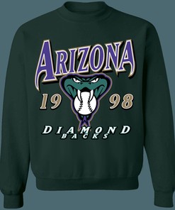 Arizona Diamondbacks 90's MLB Crewneck Sweatshirt Hoodie Shirt Gifts for Fans