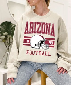 Arizona Football Sweatshirt, Vintage Retro Arizona Football Crewneck Sweatshirt, Arizona Football Fan, NFL Shirt