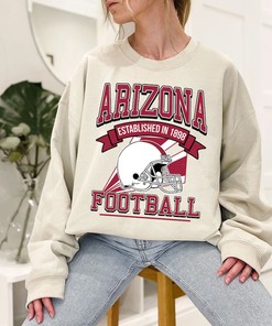 Arizona Football Team Sweatshirt, Retro Arizona Football Crewneck Sweatshirt, Arizona Football Fan, NFL Shirt
