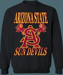 Arizona State ASU Sun Devils NCAA Crewneck Sweatshirt Hoodie Shirt Gifts for Fans