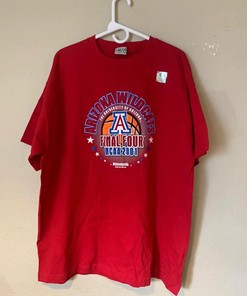 Arizona Wildcats Final Four NCAA 2001 T-Shirt Sweatshirt Pullover Hoodie Reprinted Full Color Full Size Gift For NCAA Fans