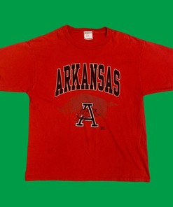 Arkansas Razorbacks Vintage Style 1990’s T Shirt Hoodie Sweatshirt Full Size