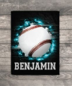 Aseball, Personalized Blanket, Baseball Coach, Baseball Gifts, Baseball Gifts For Boys