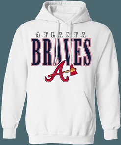 Atlanta Braves TOMAHAWK Vintage MLB Hoodie Sweatshirt Shirt Gifts for MLB Fans