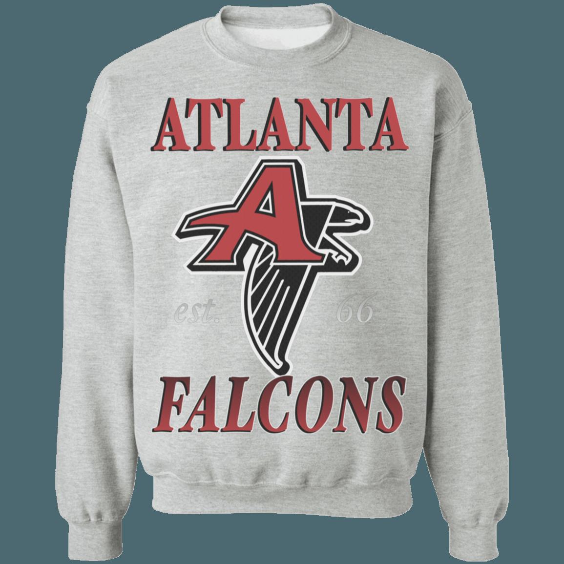 Atlanta Falcons Vintage 1960's NFL Crewneck Sweatshirt Hoodie Shirt Gifts for Fans - Image 3