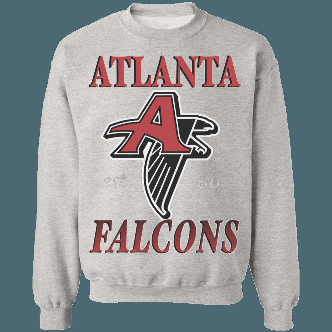 Atlanta Falcons Vintage 1960's NFL Crewneck Sweatshirt Hoodie Shirt Gifts for Fans - Image 4