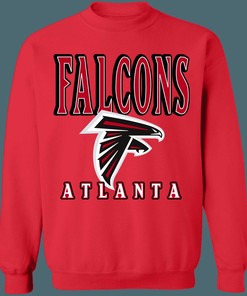 Atlanta Falcons Vintage NFL Crewneck Sweatshirt Hoodie Shirt Gifts for Fans