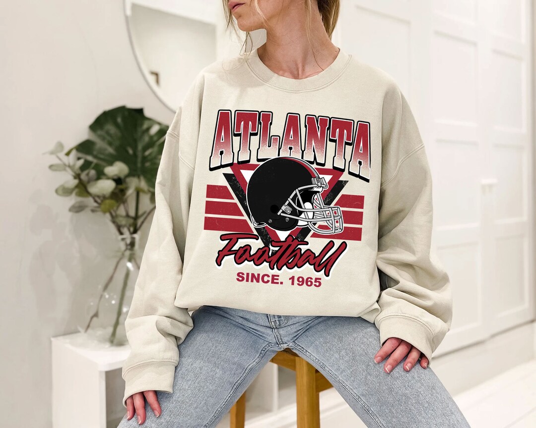 Atlanta Football Team Sweatshirt, Retro Atlanta Football Crewneck Sweatshirt, American Football Fan, NFL Shirt