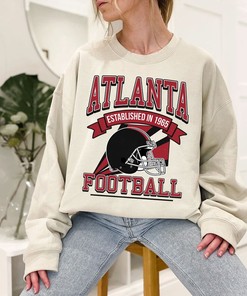 Atlanta Football Team Sweatshirt, Vintage Atlanta Football Crewneck Sweatshirt, American Football Fan, NFL Shirt