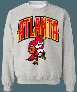 Atlanta Hawks 90's Cartoon NBA Crewneck Sweatshirt Hoodie Shirt Gifts for Fans