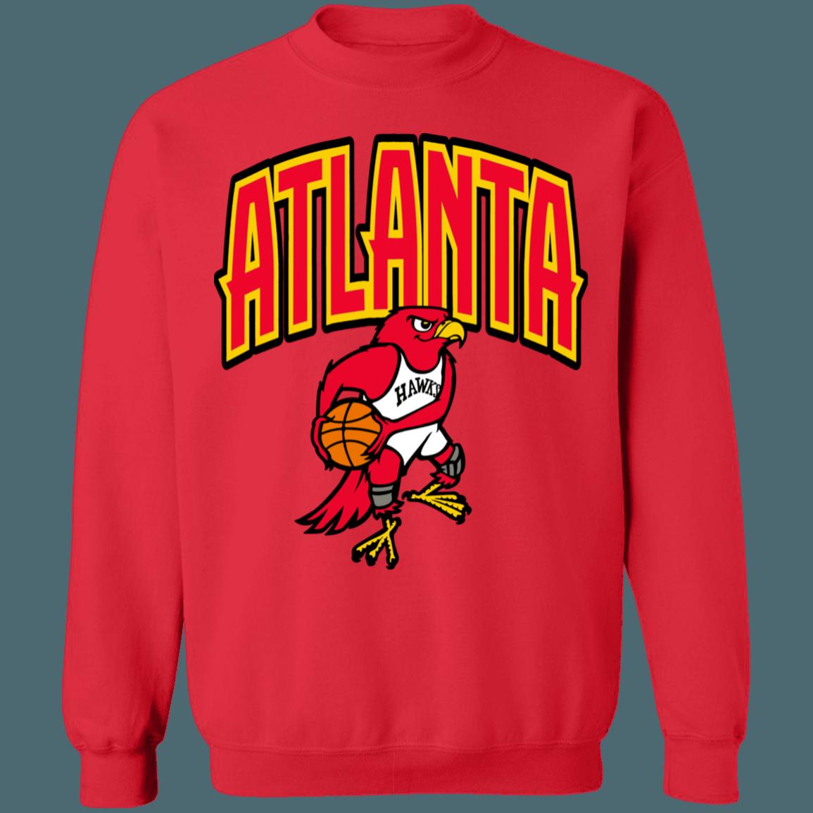 Atlanta Hawks 90's Cartoon NBA Crewneck Sweatshirt Hoodie Shirt Gifts for Fans - Image 2