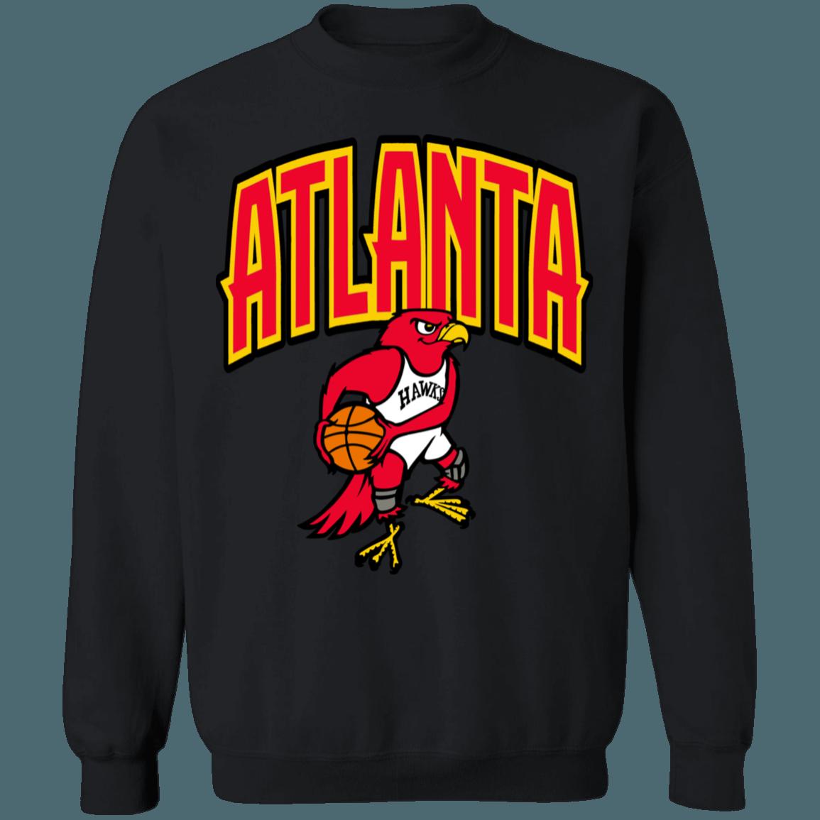 Atlanta Hawks 90's Cartoon NBA Crewneck Sweatshirt Hoodie Shirt Gifts for Fans - Image 3