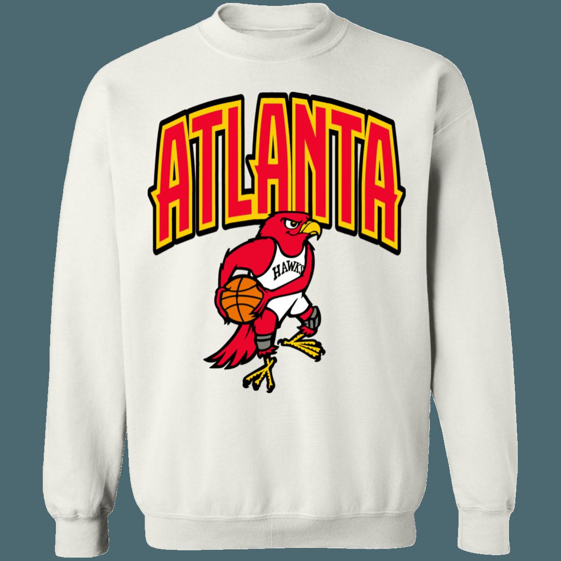 Atlanta Hawks 90's Cartoon NBA Crewneck Sweatshirt Hoodie Shirt Gifts for Fans - Image 4