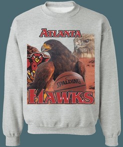 Atlanta Hawks Creature Collection Vintage NBA Crewneck Sweatshirt Hoodie Shirt Gifts for Fans