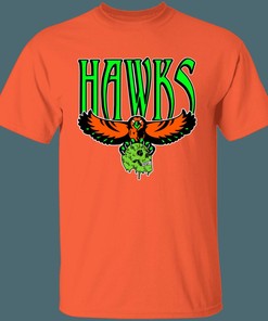 Atlanta Hawks HALLOWEEN Retro NBA T-Shirt Sweatshirt Hoodie Gifts for Fans