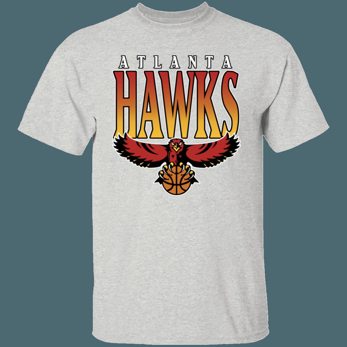 Atlanta Hawks Retro NBA T-Shirt Sweatshirt Hoodie Gifts for Fans - Image 3