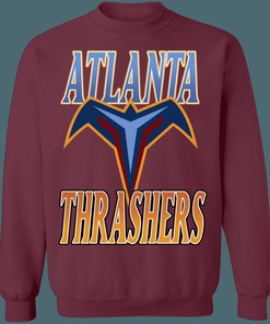 Atlanta Thrashers Retro NHL Crewneck Sweatshirt Hoodie Shirt Gifts for Fans Sweater