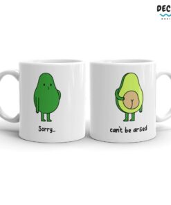 Avocado Mug, Funny Vegan Gift, Personalised Avocado Coffee Cup, Custom Vegan Mom Gift, Guacamole Coffee Lover Gift